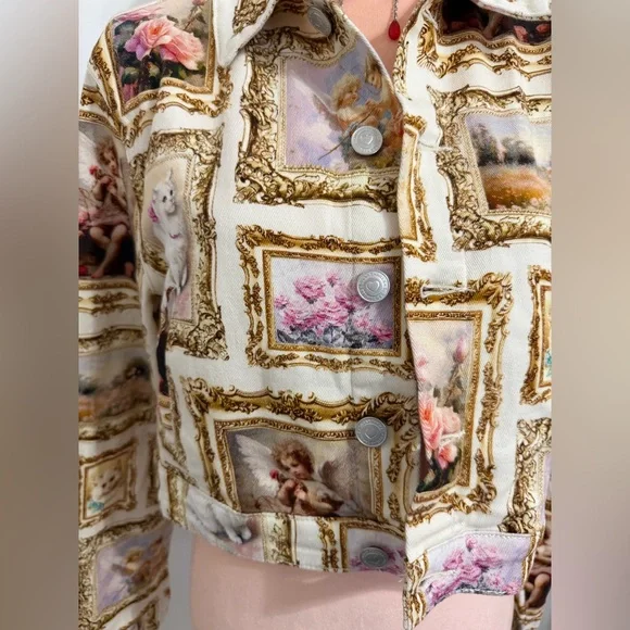 Dolls Kill REGAL MOMENTS TRUCKER JACKET

SUGAR THRILLZ - Picture 2 of 7